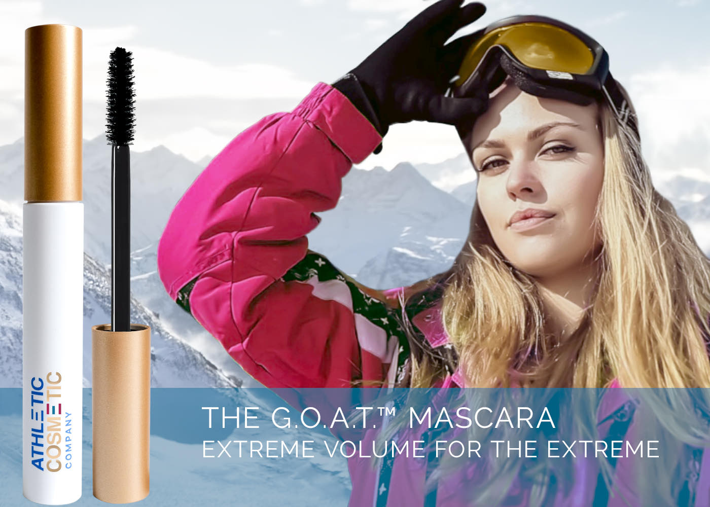 THE G.O.A.T.™ MASCARA EXTREME VOLUME FOR THE EXTREME
